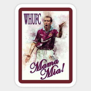 Paolo Di Canio - MAMA MIA 2 Sticker